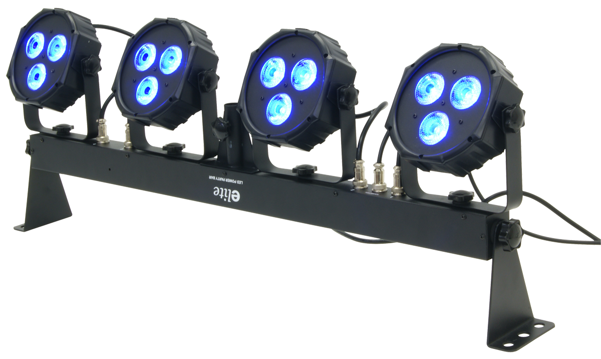 美品！e-lite LED Power Party Bar 4灯セット LED Power Party Bar