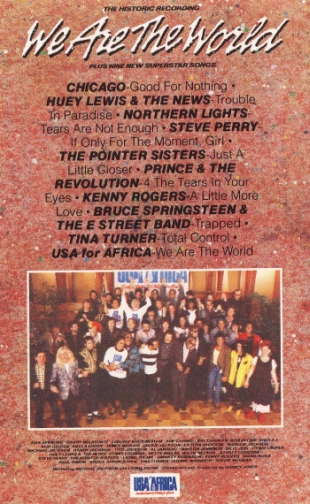 We Are the World by USA for Africa (Album; Columbia; UST 40043