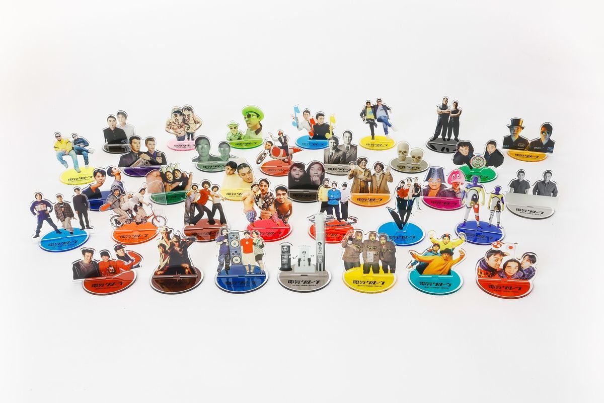 電気グルーヴ ライブ 3594 限定 グッズ ヒストリーアクリルスタンド 35