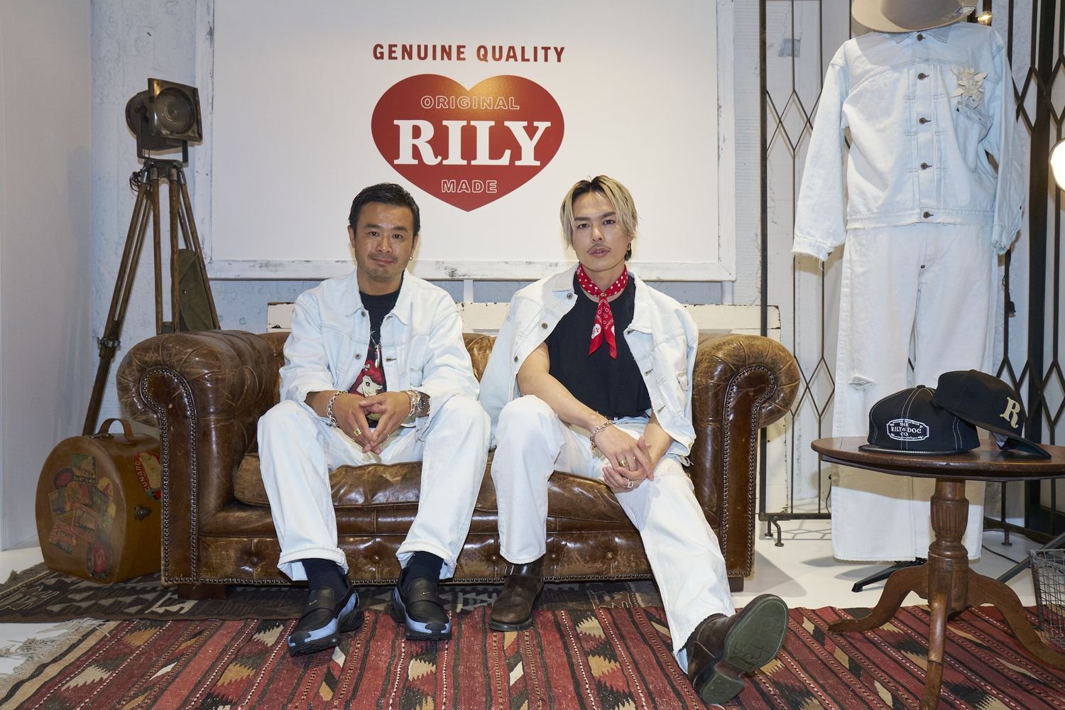 RILY ラグマット（ホワイト） 今市隆二 今市隆二 RILY ラグマット 今市