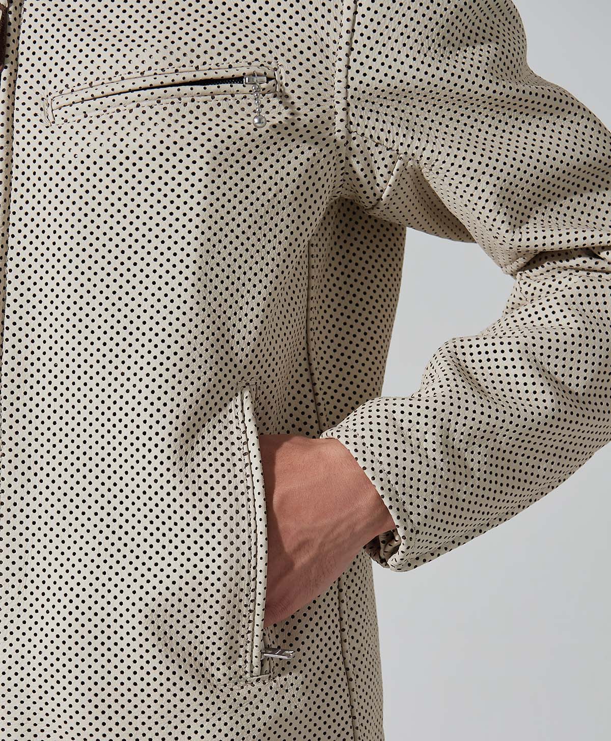 革ジャン パンチング レザージャケット｜カドヤ公式オンラインショップ