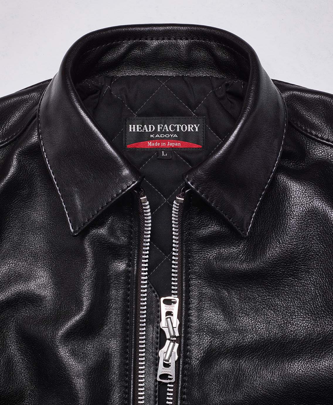 KADOYA カドヤ HEAD FACTORY Ad9 サイズM ライダース 革ジャン レザー