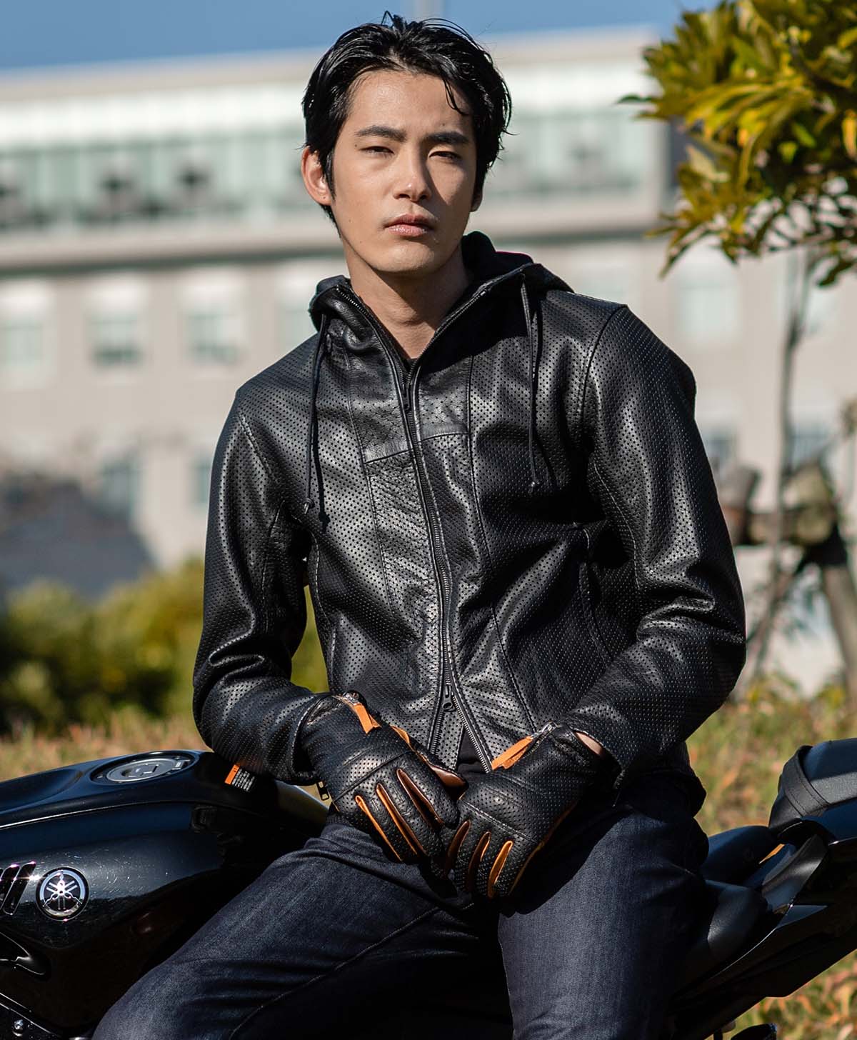 SHIPS ラムレザー シングル ライダース 節約 ジャケット SHIPS