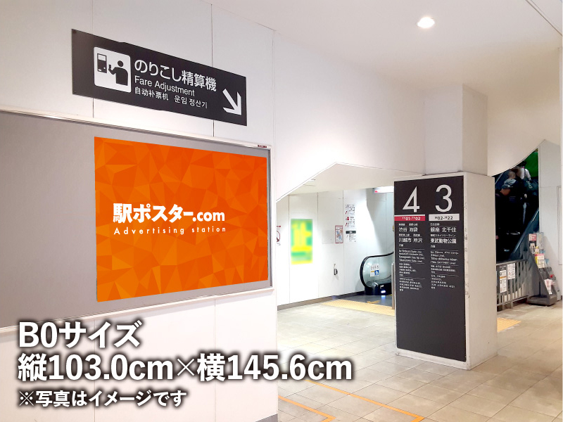 東急 菊名駅 の駅ポスター広告｜駅ポスター.com 首都圏・関東