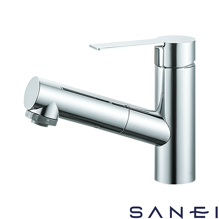 column 洗面混合栓（シャワーホース） K37531EJV SANEI クローム ekrea