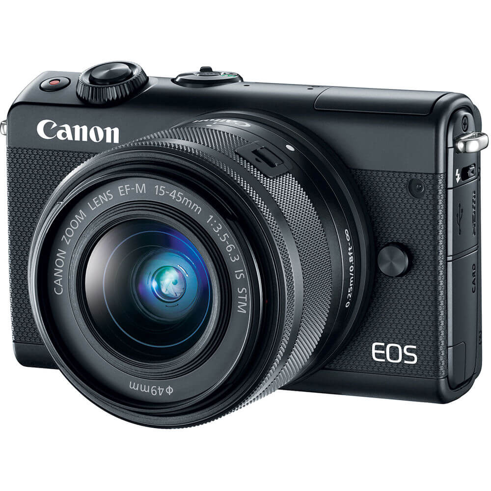 Canon EOS M100 Mirrorless Lente 15-45mm - eMania Foto e Video