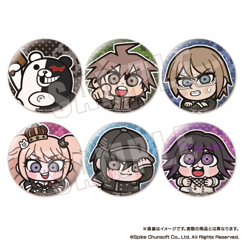 ダンガンロンパ 絶望編 グラフアート 缶バッジ 缶バ 狛枝 凪斗 十六