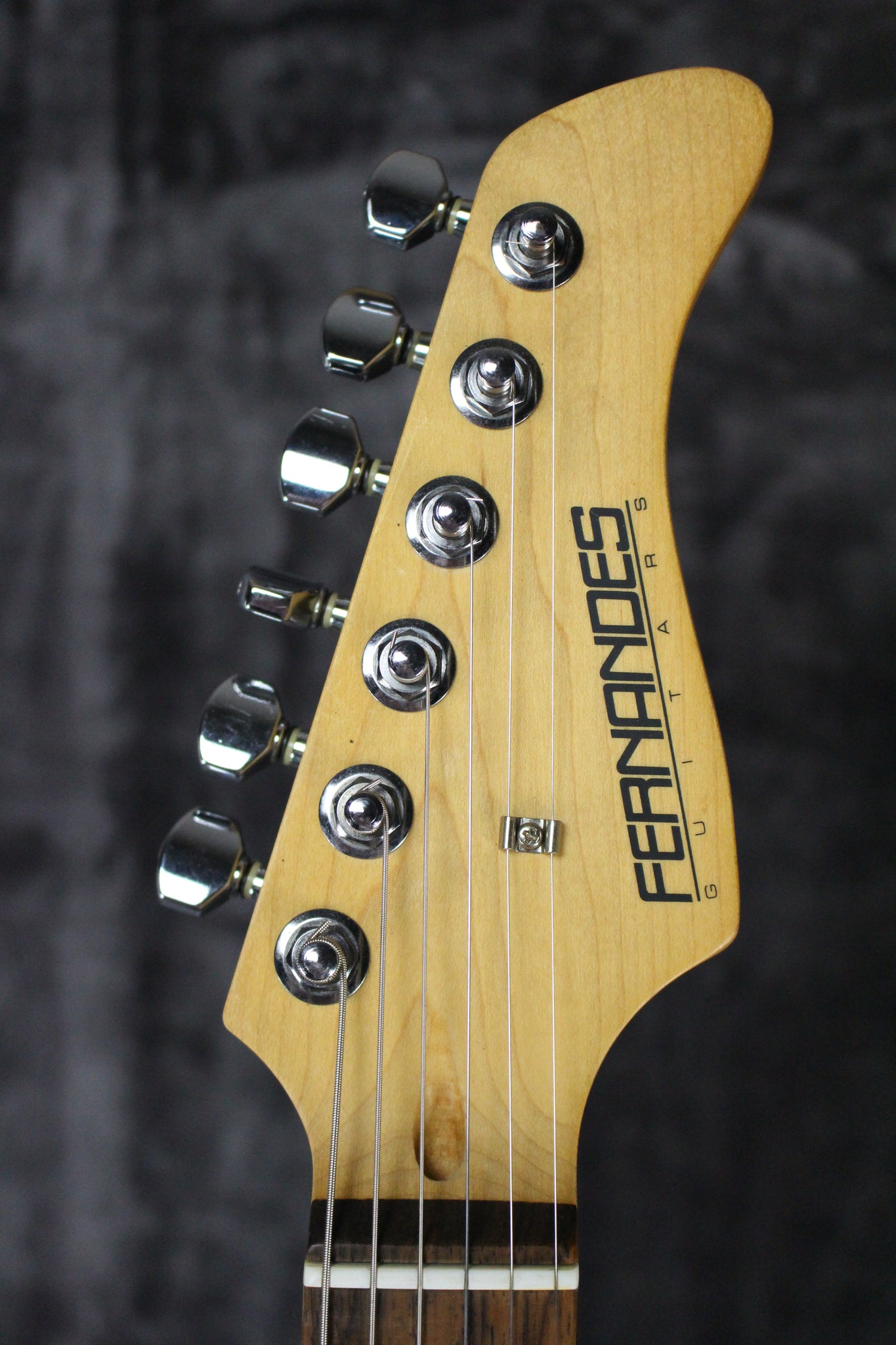 90s Fernandes Retrorocket with Sustainer – Empire Guitars