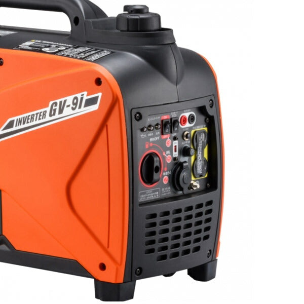 メーカー直送品] KOSHIN インバーター発電機 0.9kVA GV-9I タンク2.6L