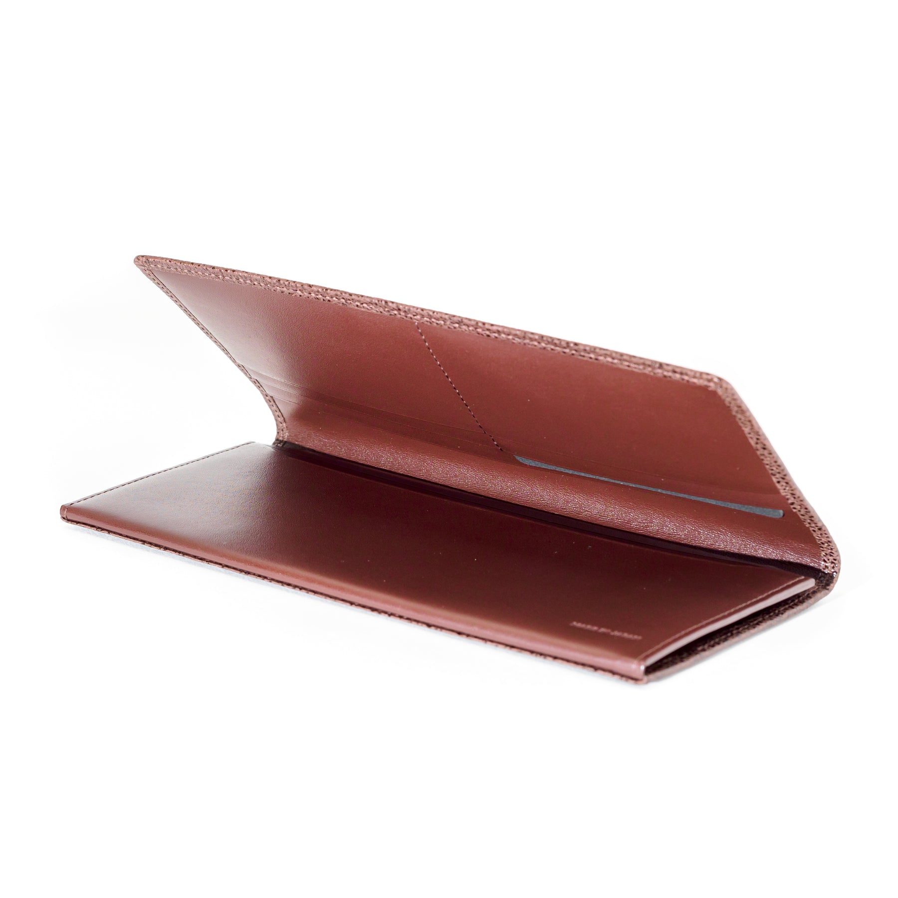 オールドチベット 革製ポーチ財布 古い天然珊瑚象嵌 銀製浮彫り唐草紋