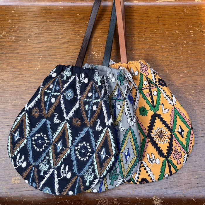 ミナペルホネンpear bag-forest diamond ミナペルホネン フォレスト