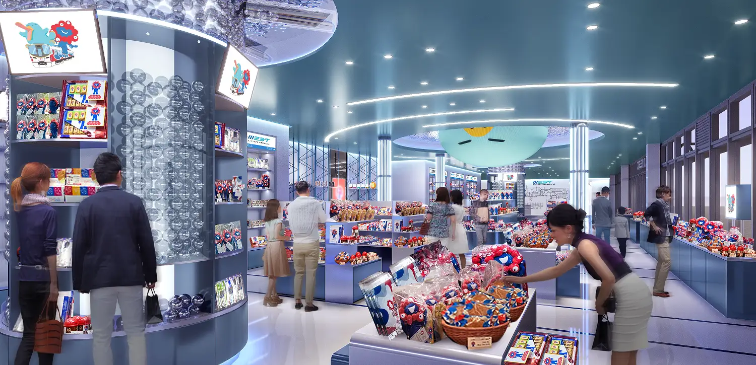 JR West's new Expo 2025 store reveals limited edition merch
