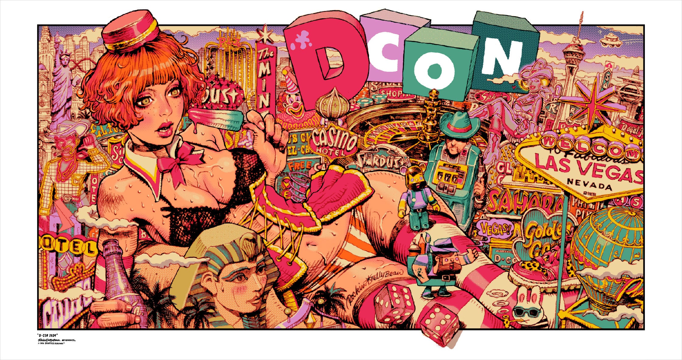 RJB マタンゴ×ロッキンジェリービーン シルクスクリーンポスター 未