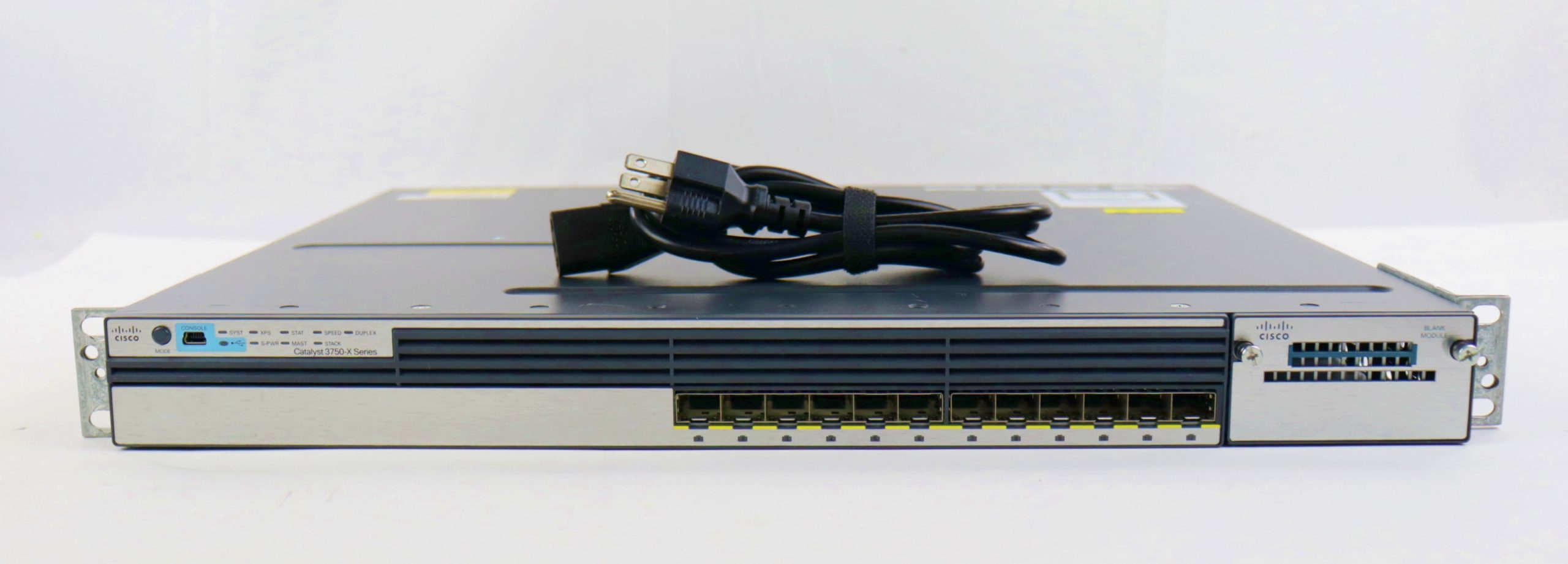 Cisco Catalyst WS-C3750X-12S-E 12-Port SFP 350W Network Switch