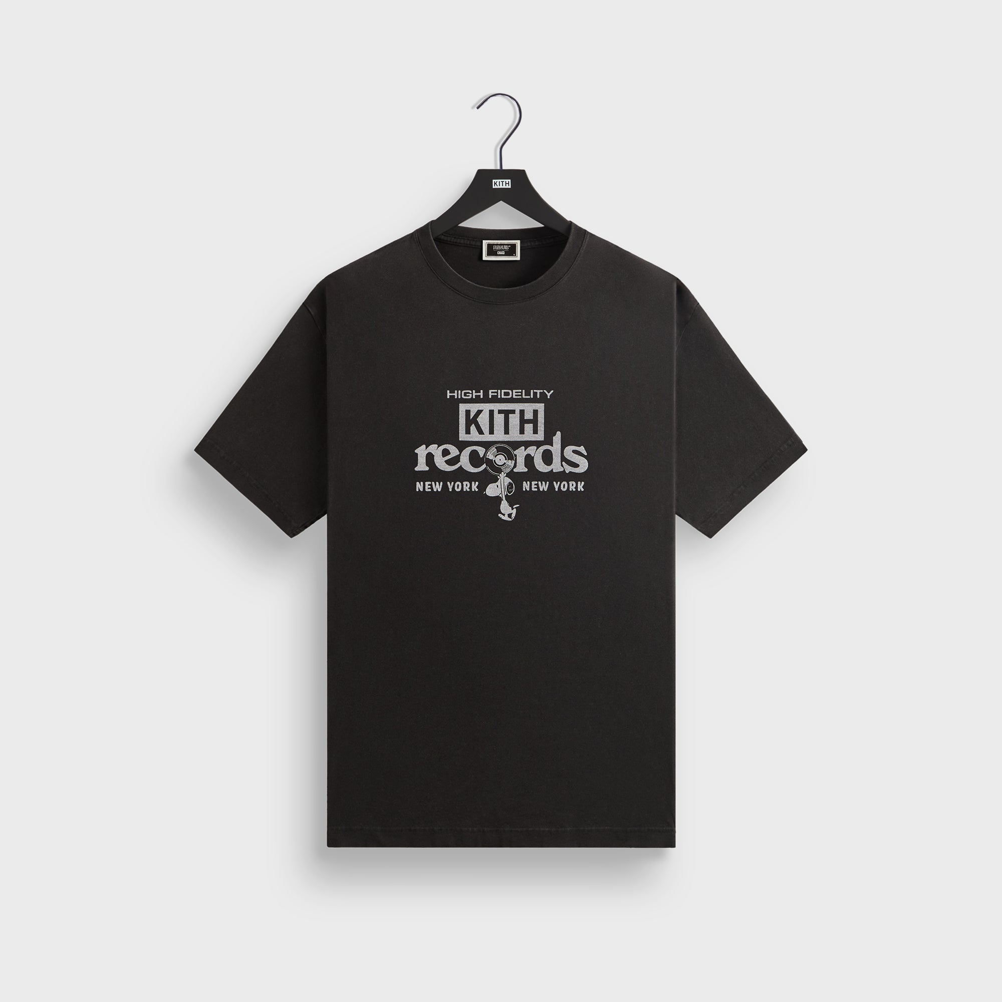 Kith for Peanuts High Fidelity Vintage Tee - Black – Kith Europe