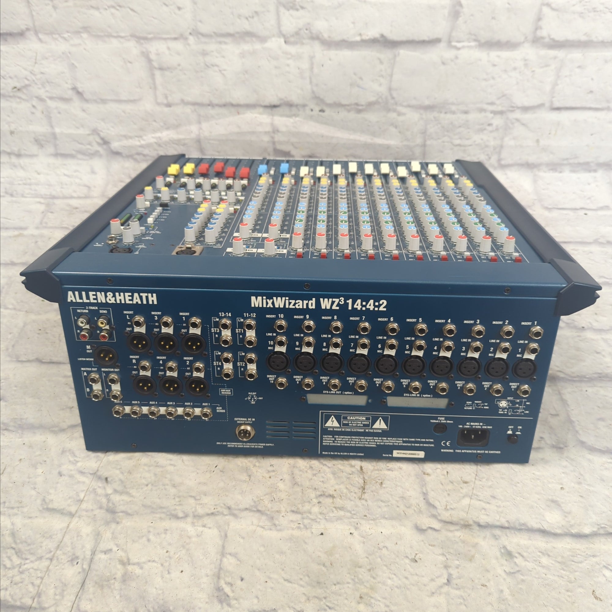 Allen & Heath MixWizard WZ3 14:4:2 Mixer AS IS - Evolution Music