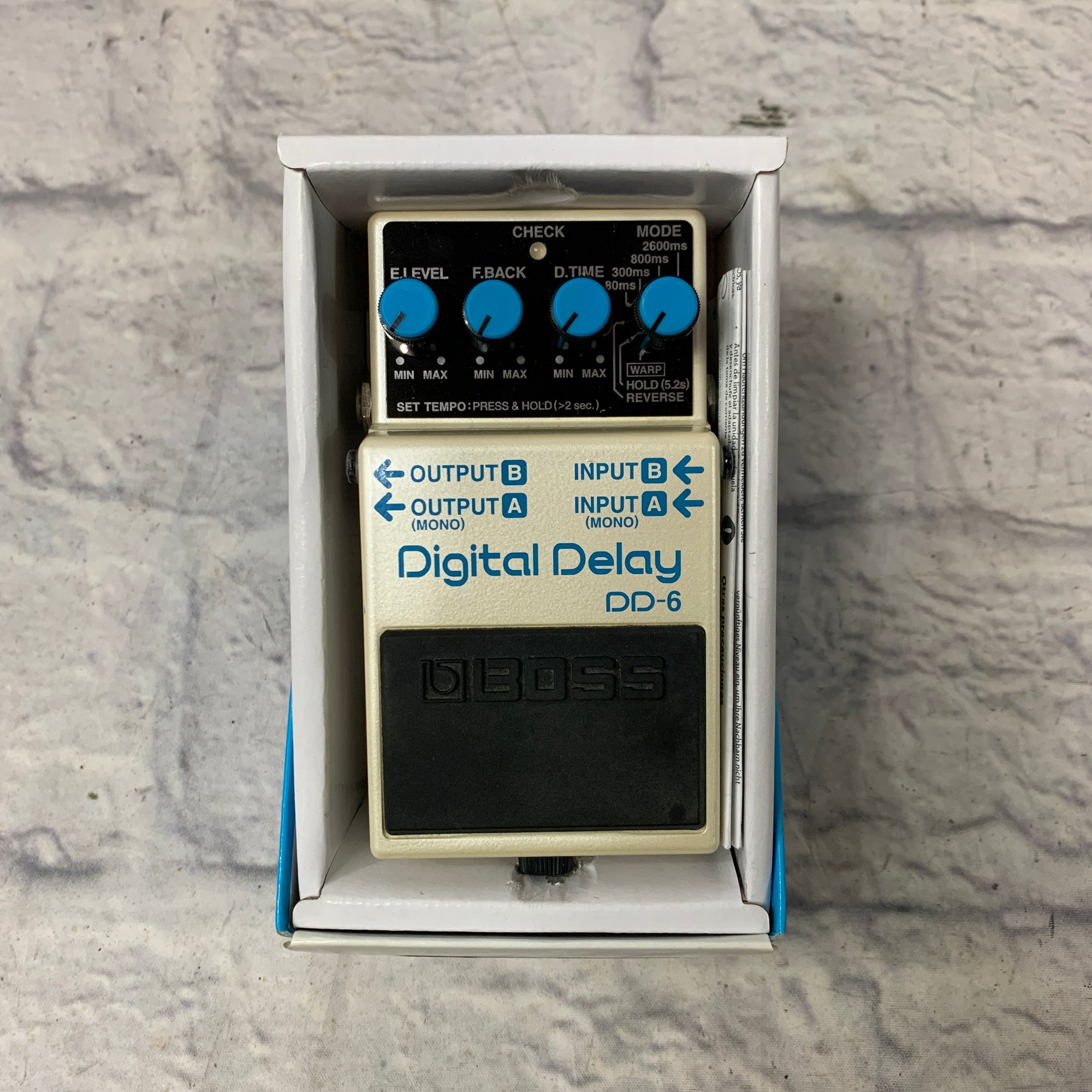 Boss DD-6 Digital Delay Pedal - Evolution Music