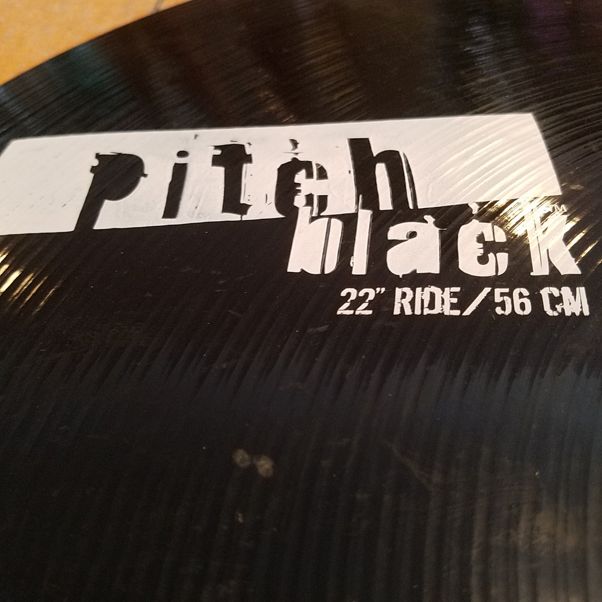 Zildjian 22in Pitch Black Ride Cymbal ZPB22R - Evolution Music