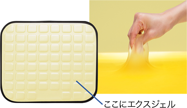 ベッド用減圧マット | EXGEL SEATING LAB エクスジェル シーティング