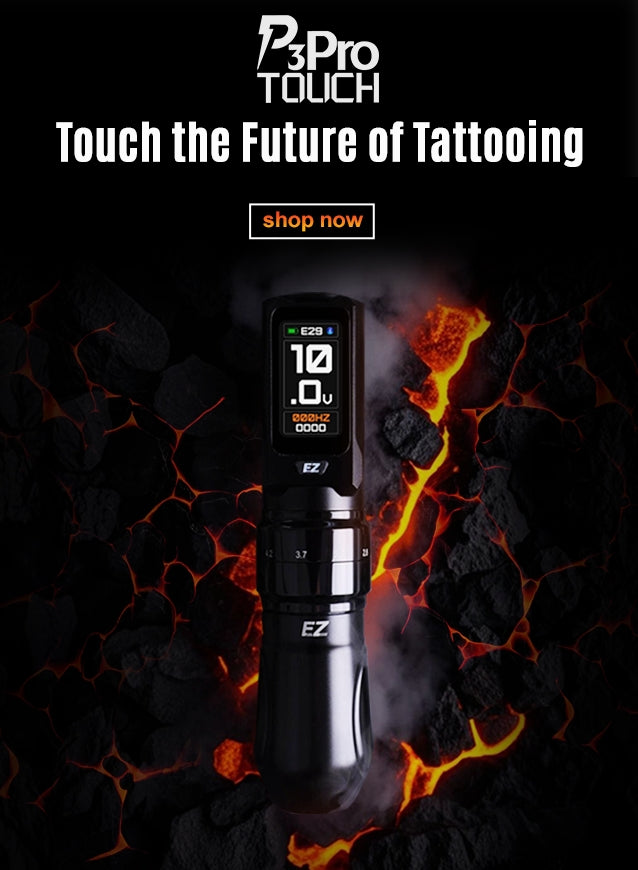 Ez tattoo pro 3 turbo タトゥーマシン EZ Tattoo Machine - Wireless
