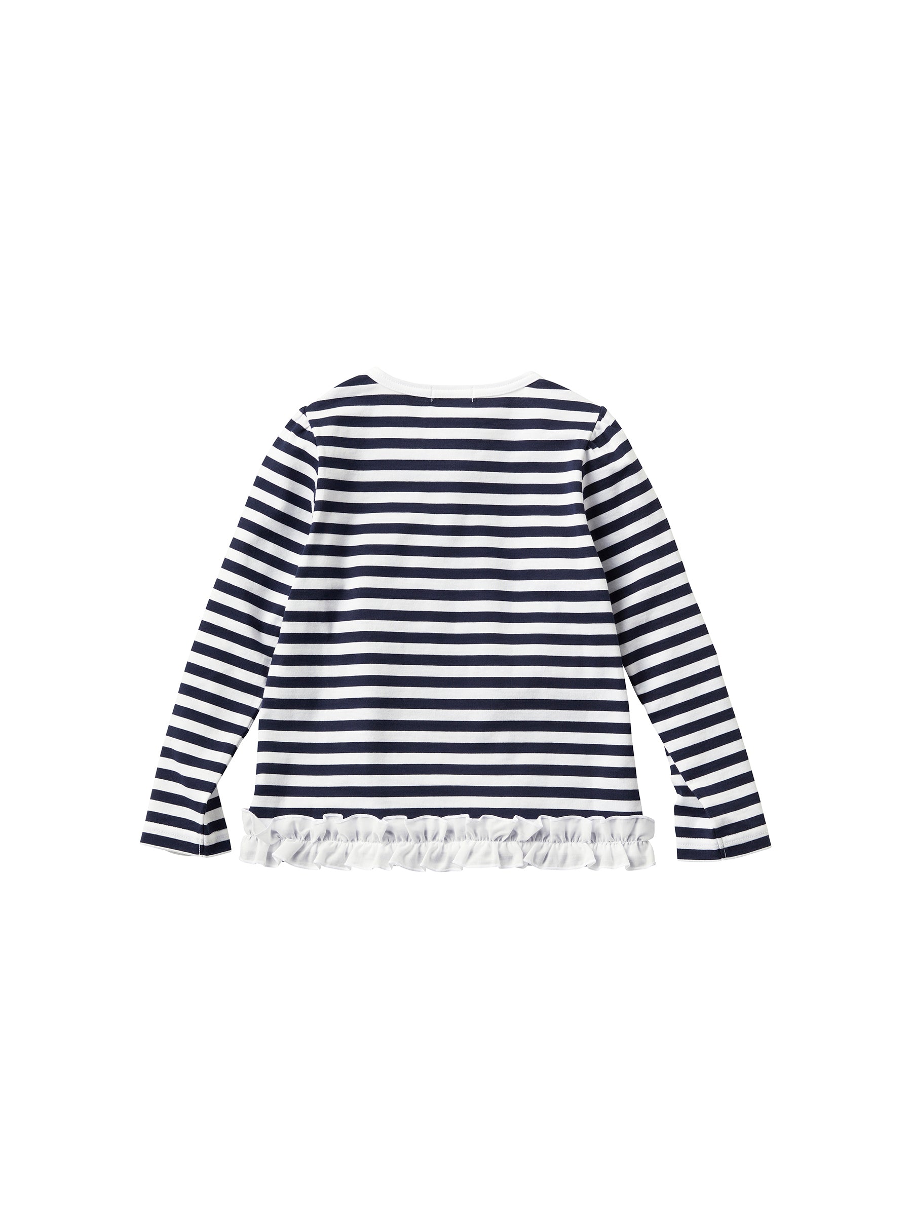 familiar ファミリア 長袖Tシャツ グレー ピンク 男女双子 Tシャツ