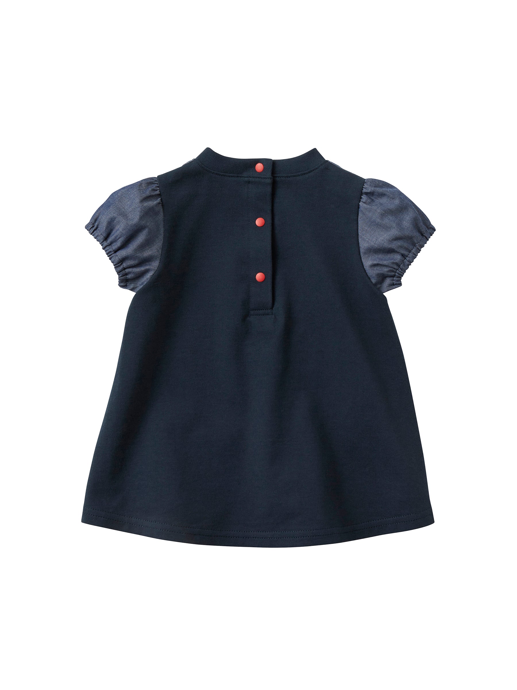 新品 familiar ネイビー チュニック 90cm 新品 familiar ネイビー