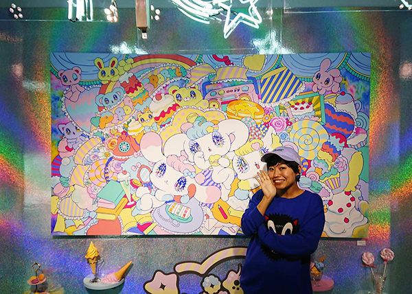 せきやゆりえ 原画 額付き せきやゆりえ原画額付き