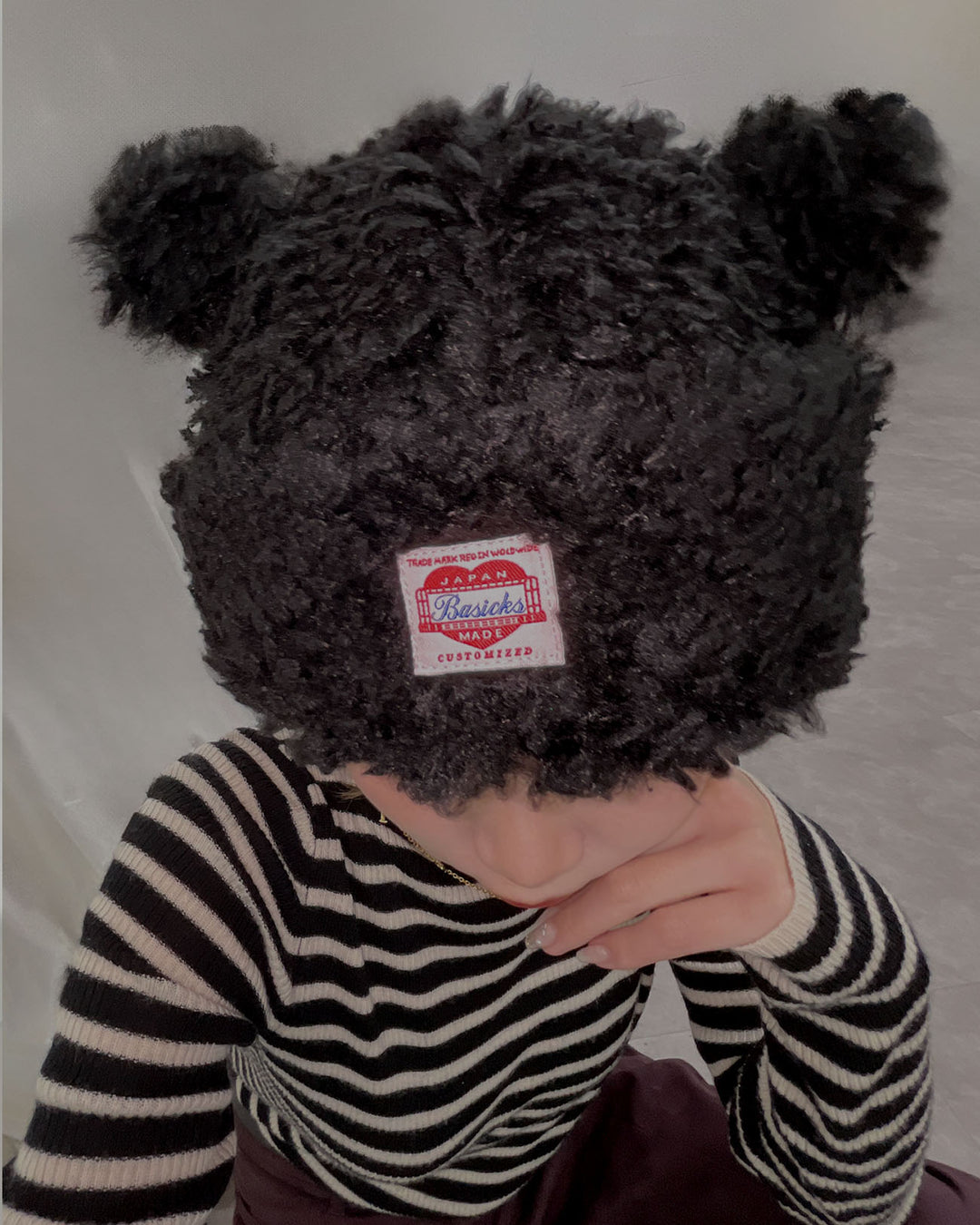 BASICKS ベイシックス BEAR BEANIE ベアビーニー Mサイズ BASICKS ベイ