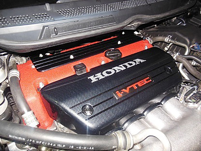 塗装後未使用 K20A ヘッドカバー タイプR インテグラ DC5 シビックなど