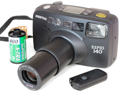 PENTAX ESPIO 140 #0036 PENTAX ESPIO 140 35mm Point & Shoot Film
