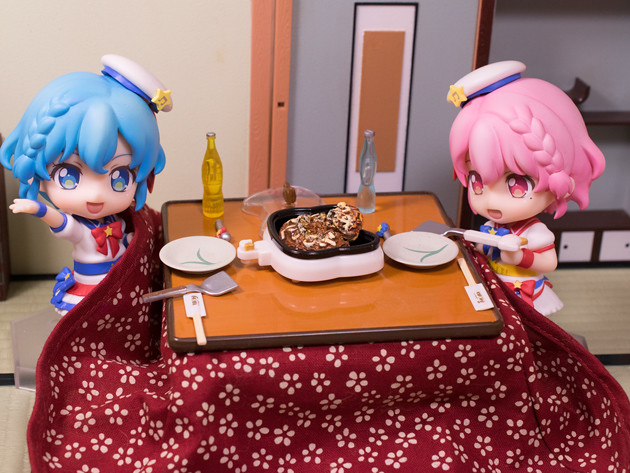 レビュー ねんどろいどプレイセット #02 和の暮らし A 食卓セット / B