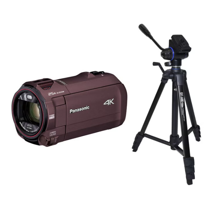 Panasonic V360MS ビデオカメラ 三脚セット