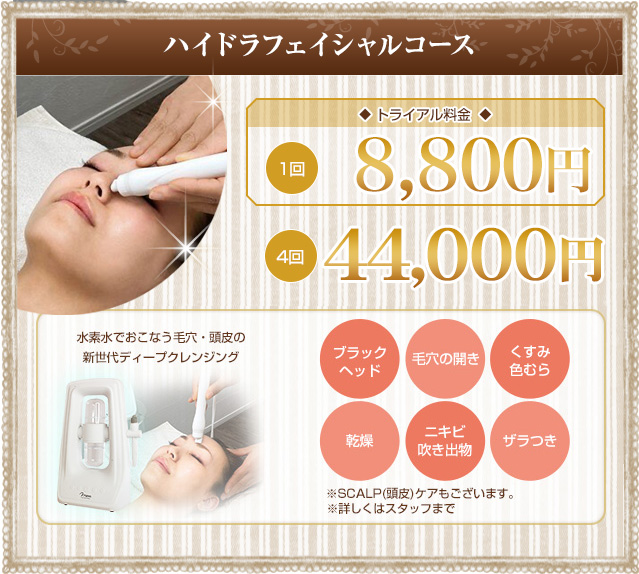 フェイシャル｜脱毛なら大阪福島にあるサロン フェミニンエステ