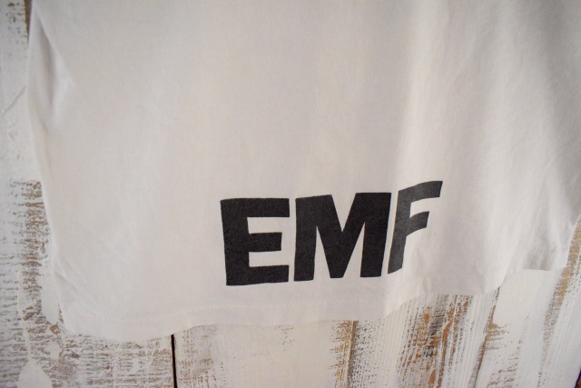 1992年 UKロックバンド EMF ツアーTシャツ 1992年 UKロックバンド EMF