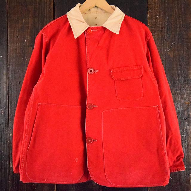 50's MASLAND リバーシブルハンティングジャケット 50年代 マスランド