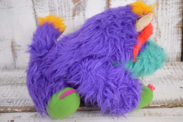 80年代 マイペットモンスター パペット 人形 カラフル パープル