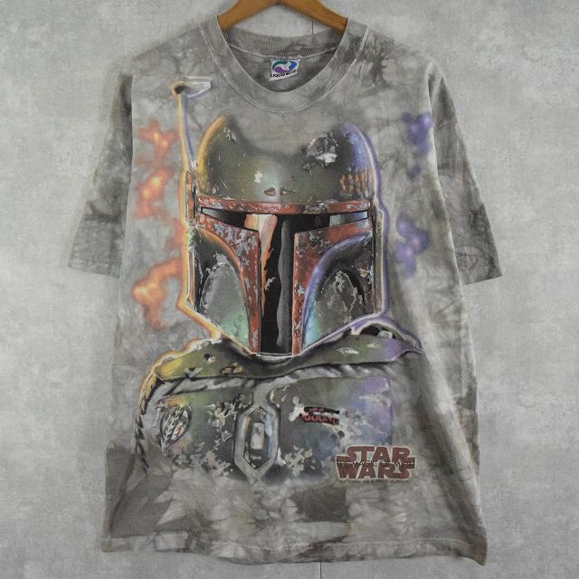 リキッドブルー スターウォーズ キャラクター タイダイ グレー