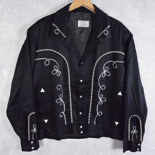 50s】 Western Sportswear レーヨンギャバジン ジャケット