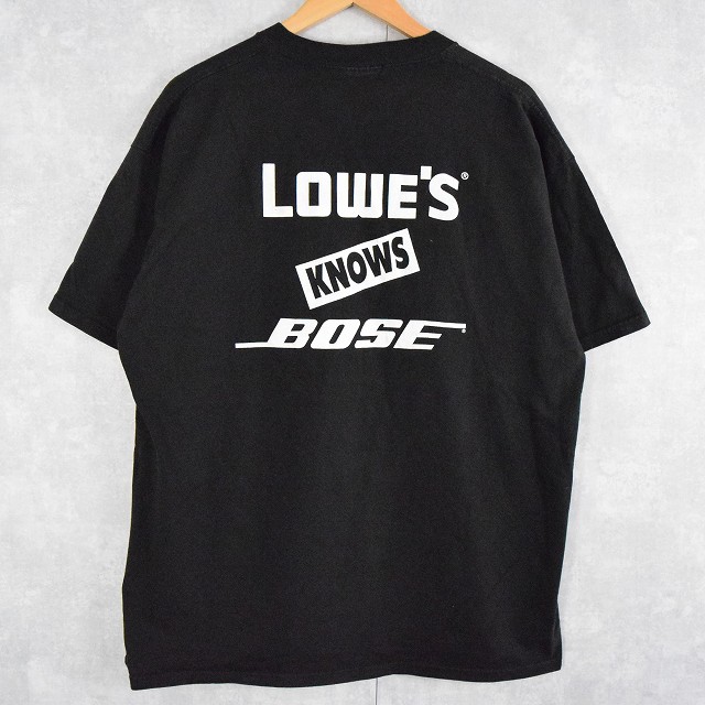 ボーズ 音楽 ミュージック 企業 黒 ブラック 半袖 | ビンテージ古着屋