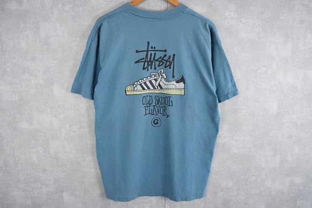 90年代 90s ステューシー スーパースター ブルー OLD オールド ブルー