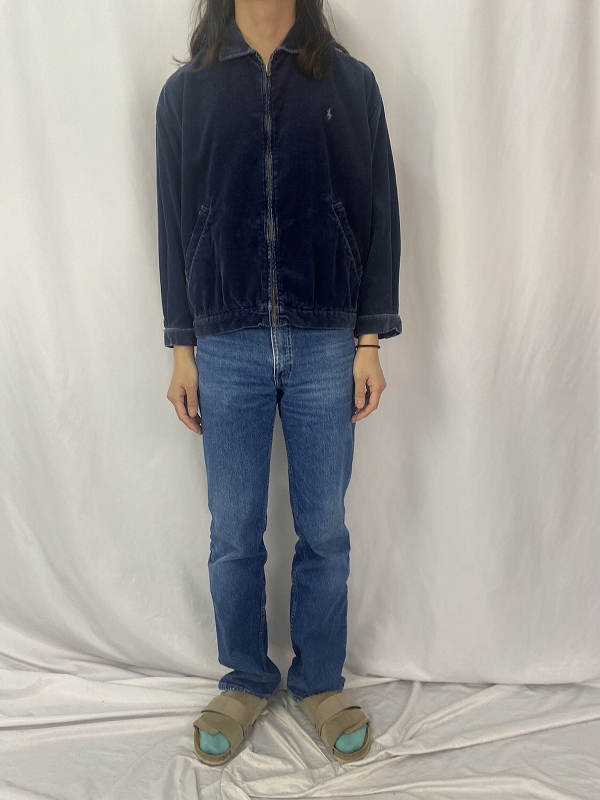 90年代 90s ポロラルフローレン アメリカ製 ネイビー | ヴィテージ古着