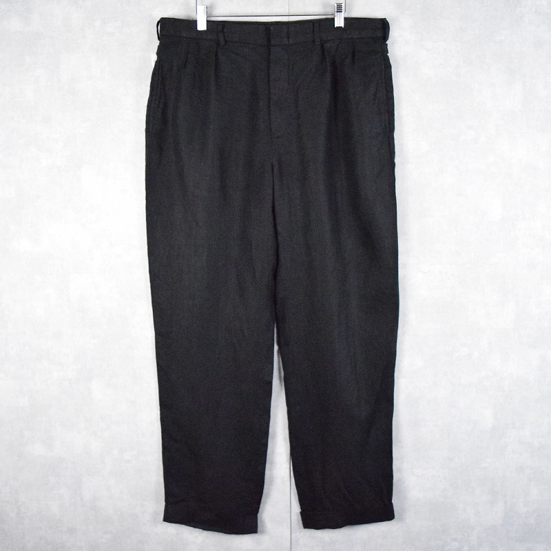 美品 RRL 炭黒 ブラック チノ トラウザーズ パンツ W32 ラルフローレン