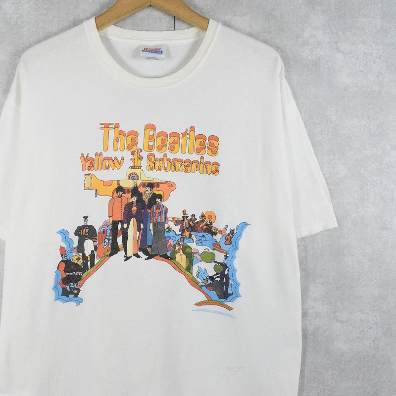 ゆうやThe Beatles Yellow Tシャツウエスタンシャツ BRITISH