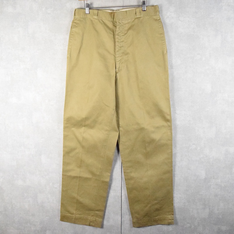 70s 80s 70年代 80年代 アメリカ軍 ミリタリー チノパン ベージュ