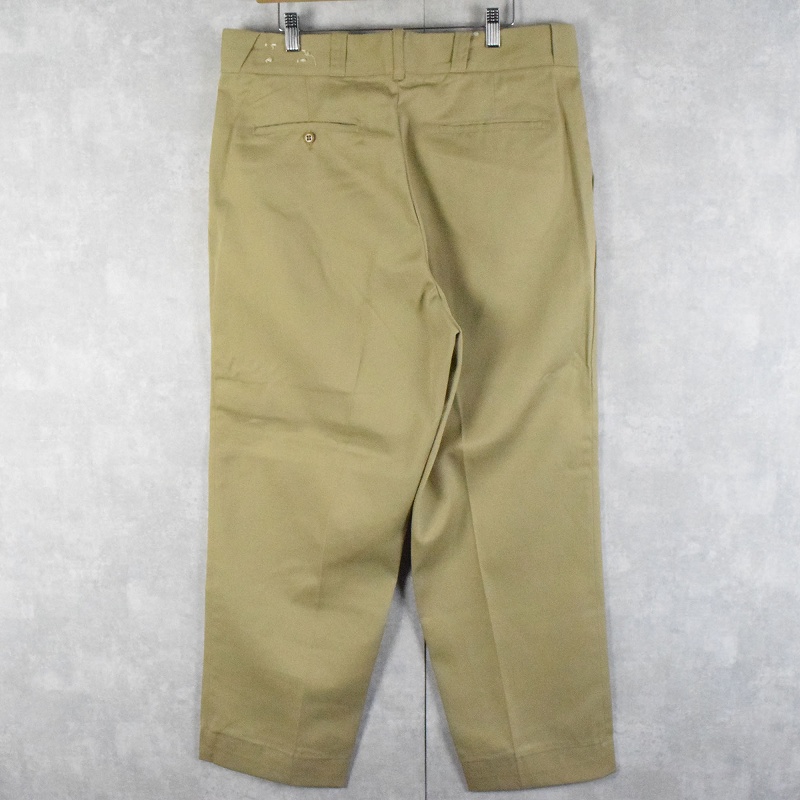 70s 70年代 アメリカ軍 ミリタリー チノパン パンツ ボトムス ベージュ