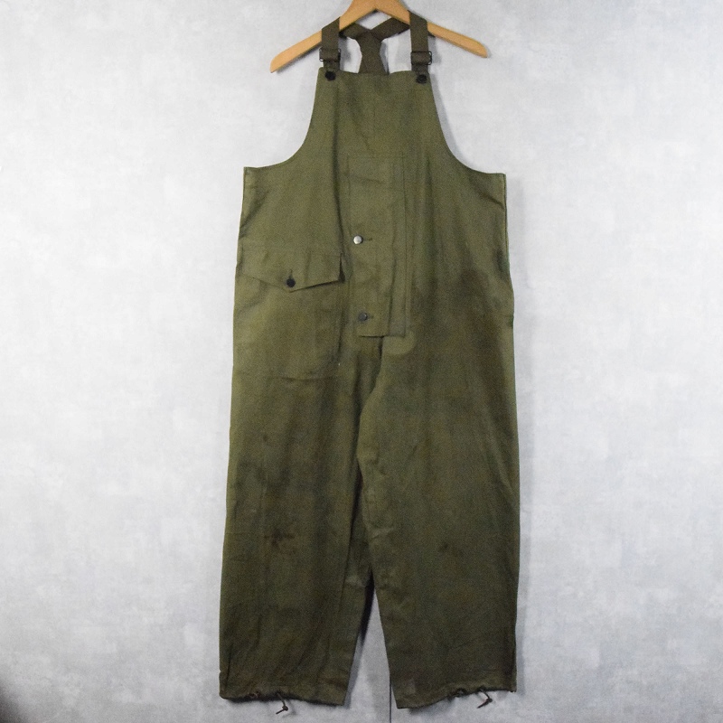 米軍 実物 N-2 デッキ レイン オーバーオール 【公式通販】