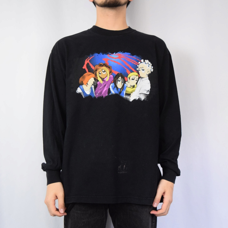 KORN コーン L 長袖 ロンT ロック バンドT ロングTシャツ