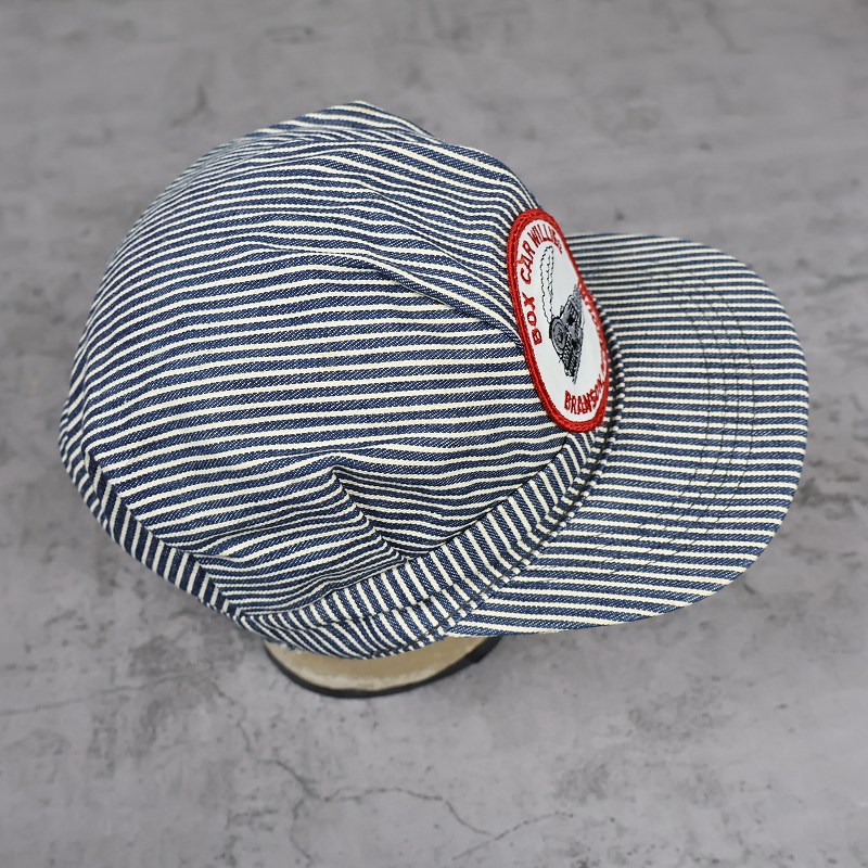 90s 90年代 80s 80年代 ヒッコリーストライプ デニム キャップ