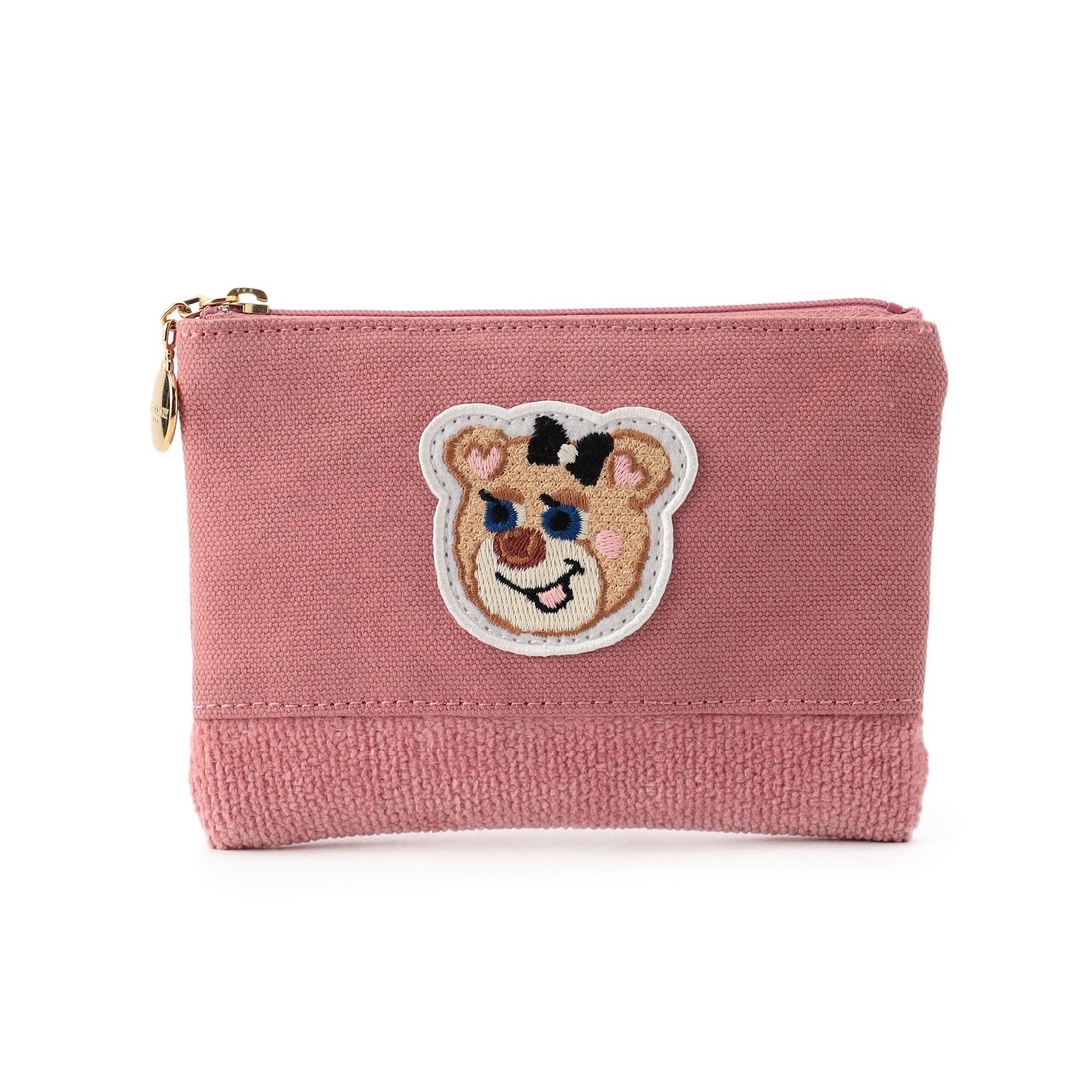 FEILER フェイラー ドアップテディガール巾着ポーチラブラリーバイ