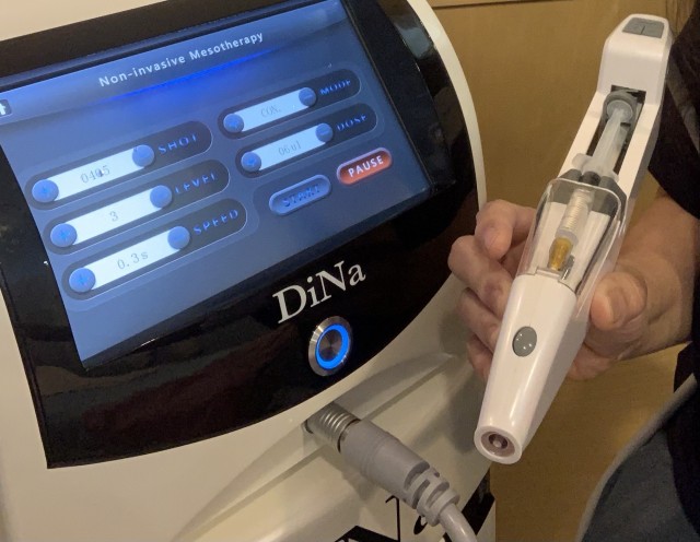 ダイヤモンドチップ 水光 ラジオ波 冷却 高周波 水光注射 針なし